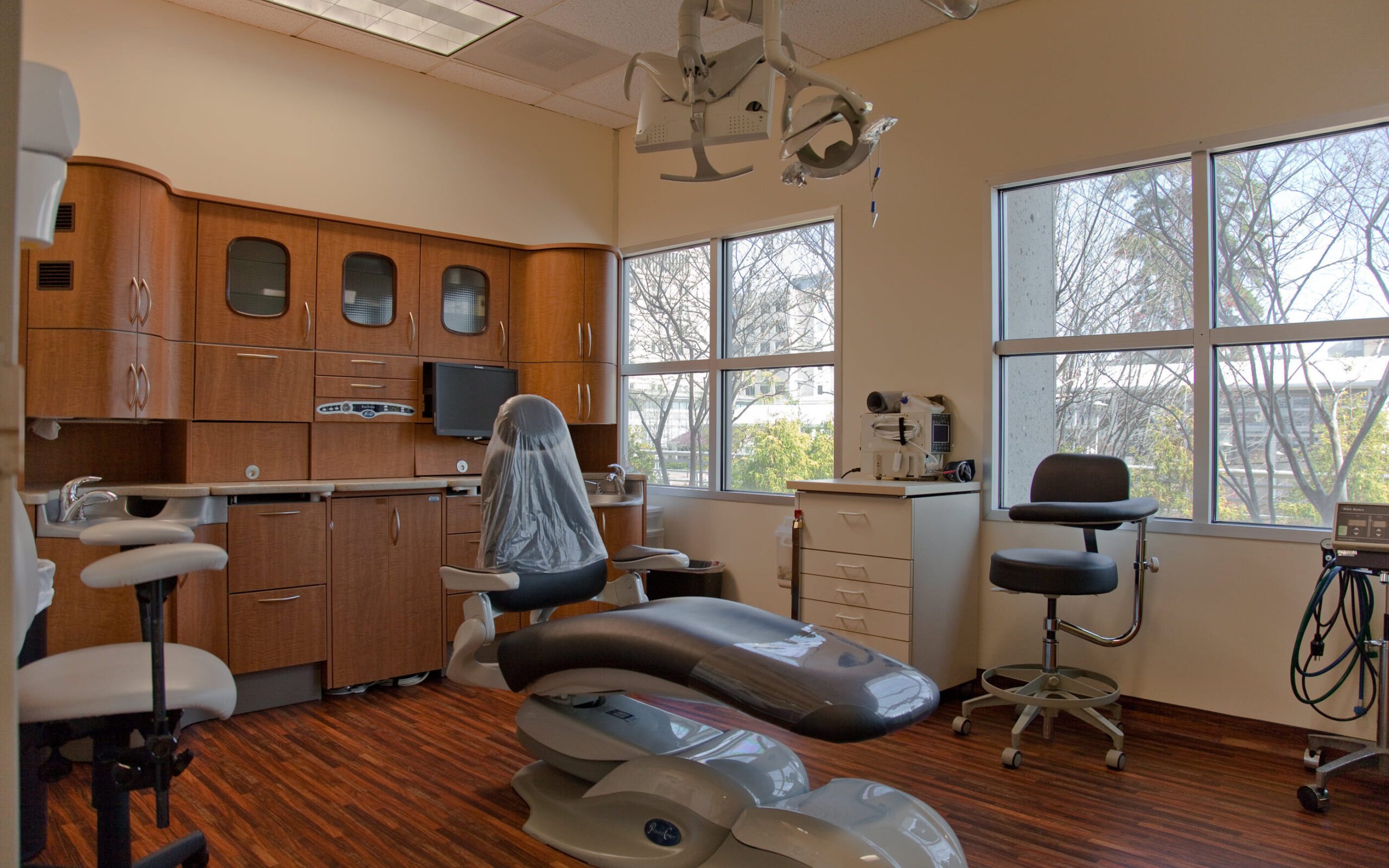Dental hygiene simulation classroom at UNC Chapel Hill